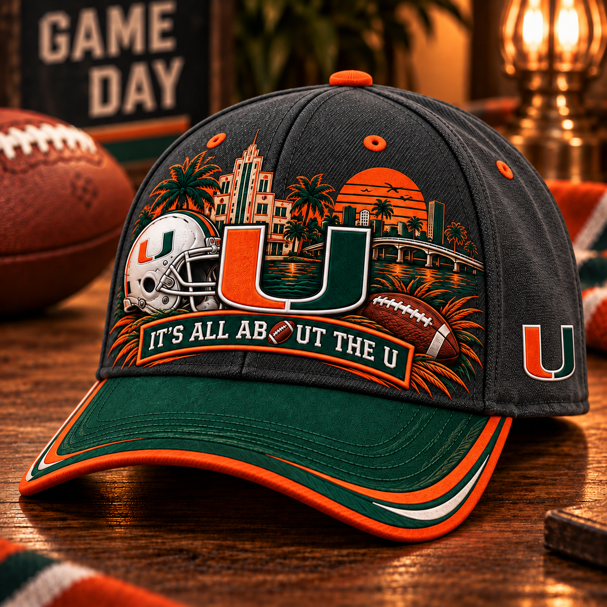 Hurricanes Football Heritage Cap