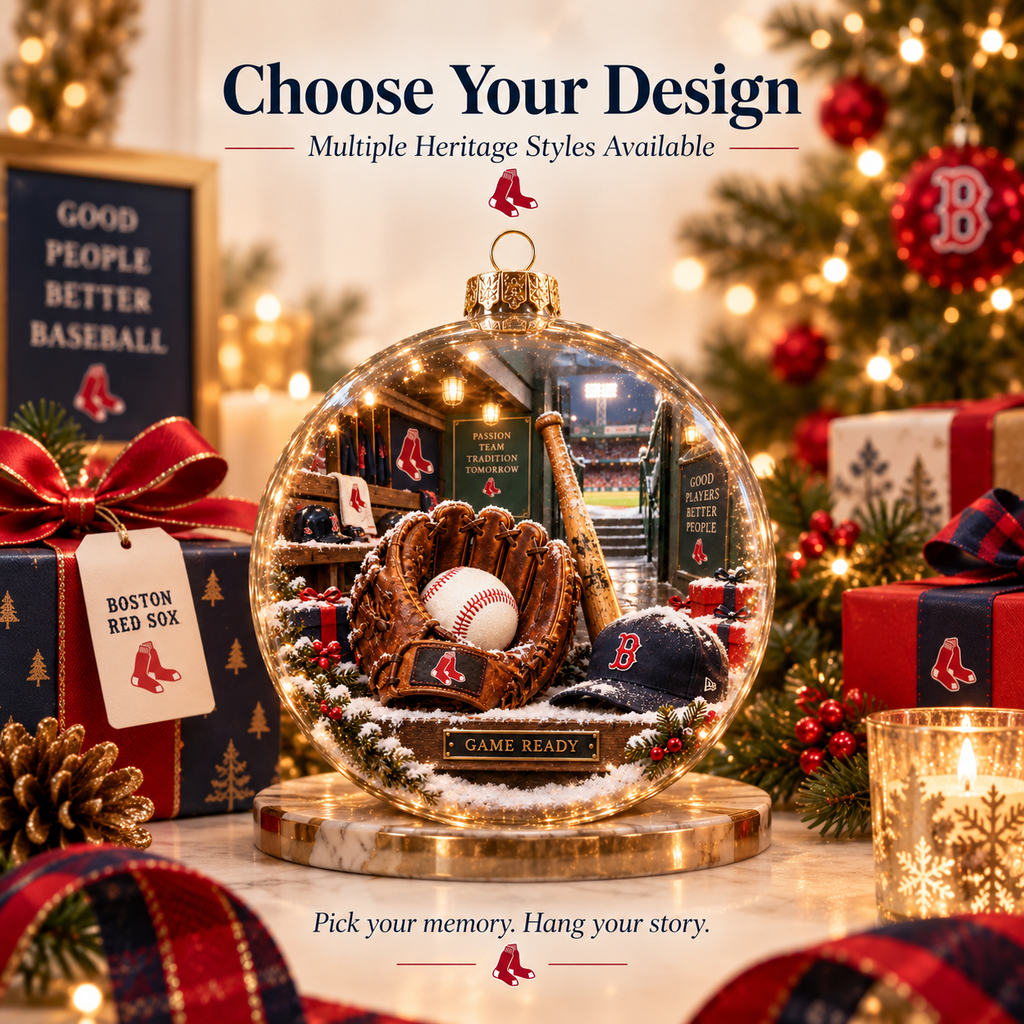 Go Sox — Light-Up Baseball Ornament
