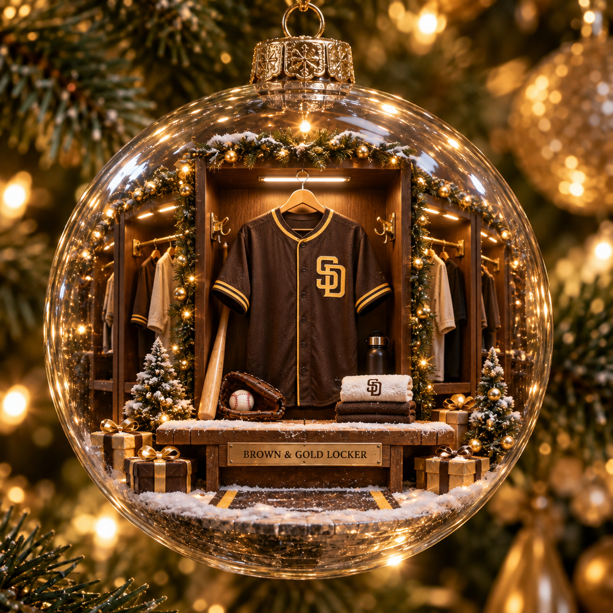 “Cover and Move” Light-Up Christmas Ornament