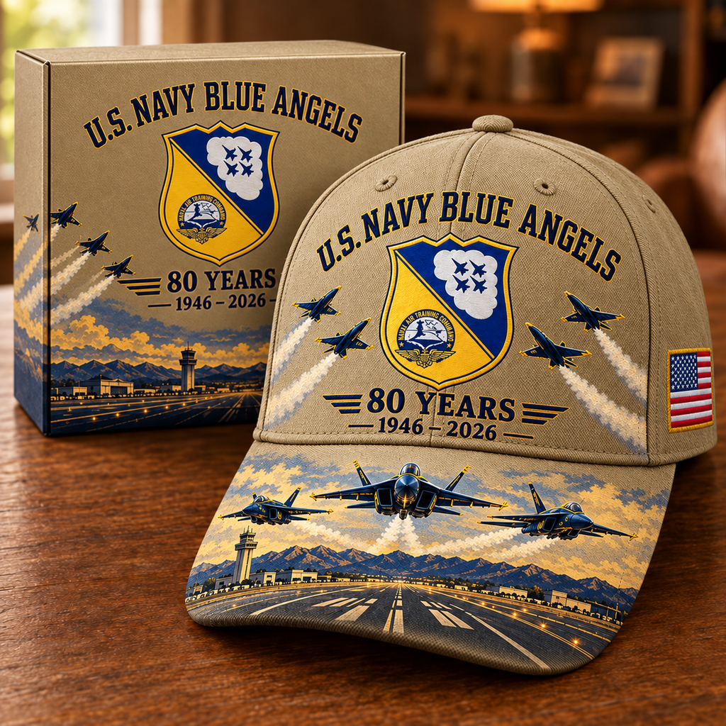 80 YEARS OF BLUE ANGELS LEGACY Cap