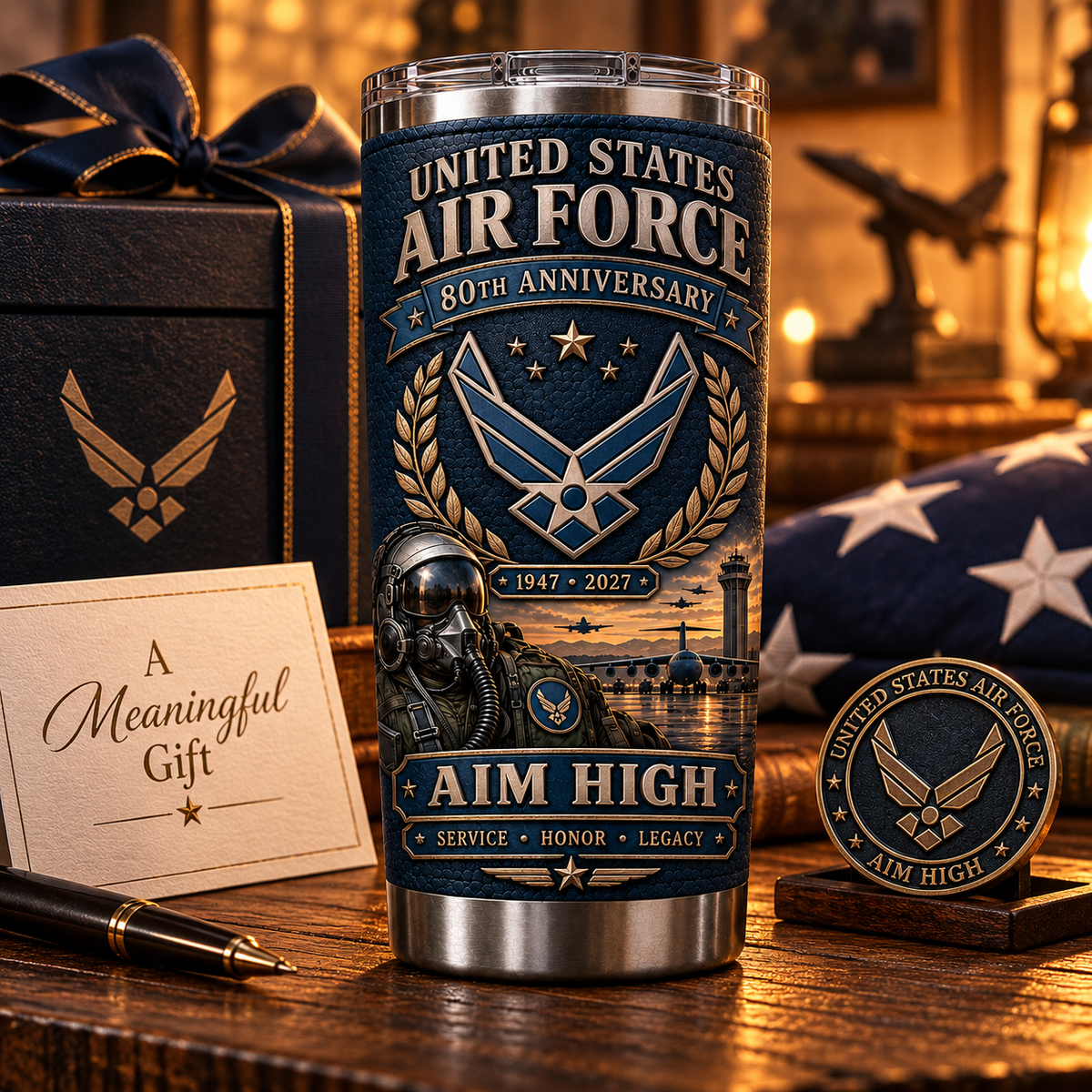 U.S. Air Force 80th Anniversary Tumbler