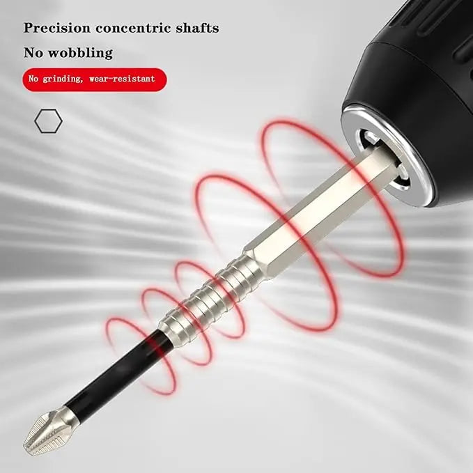 Sikunuo | 6 Pieces Magnetic Screwdriver Bit Set – Precise, Durable, Versatile