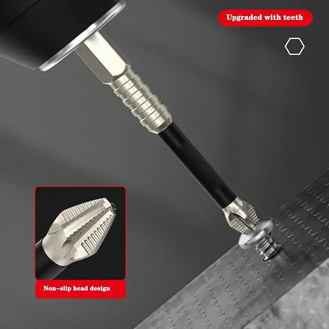 Sikunuo | 6 Pieces Magnetic Screwdriver Bit Set – Precise, Durable, Versatile