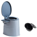 Sikunuo | Contemporary plastic floor-mounted toilet bowl with toilet seat for the bathroom