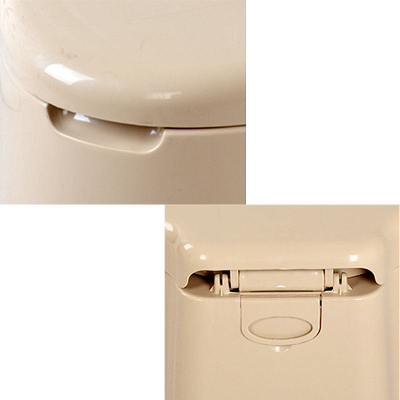 Sikunuo | Modern Plastic Floor-Mounted Toilet Bowl with Seat for the Bathroom
