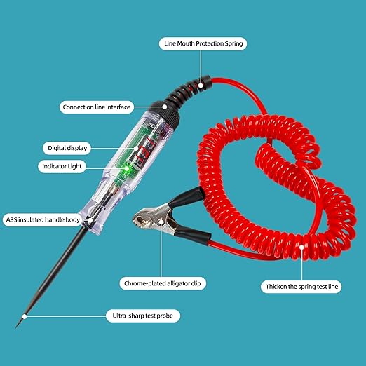 3–120V Digital Automotive Circuit Tester Pen