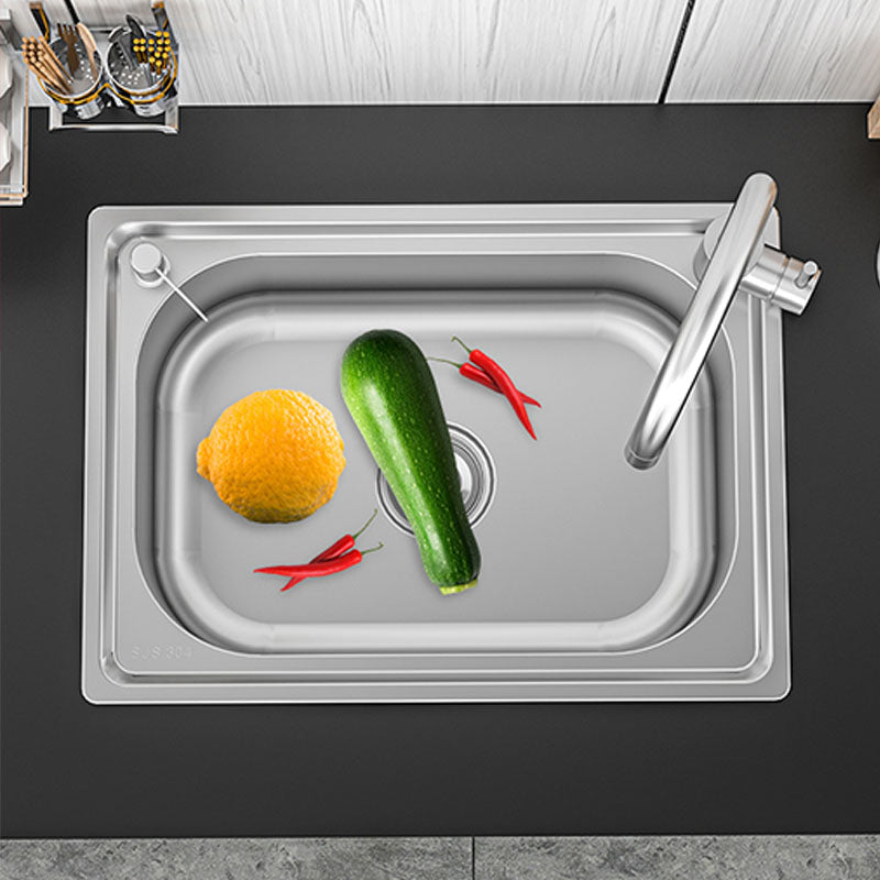 Sikunuo | Modern Workstation Sink Stainless Steel Drain Arrangement and Faucet Kitchen Sink