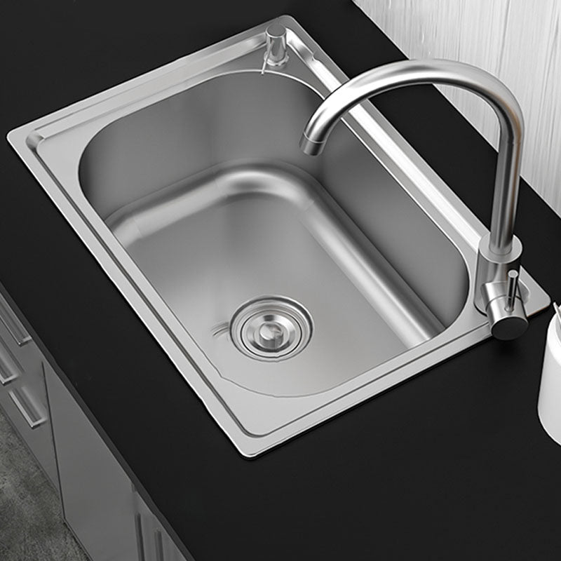 Sikunuo | Modern Workstation Sink Stainless Steel Drain Arrangement and Faucet Kitchen Sink