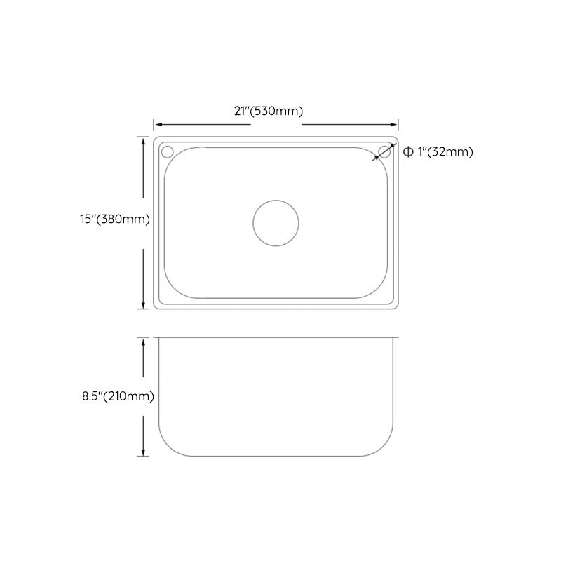 Sikunuo | Modern Workstation Sink Stainless Steel Drain Arrangement and Faucet Kitchen Sink