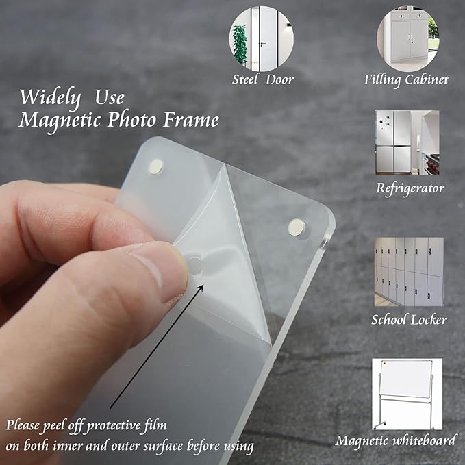 Magnetic Photo Clip 4 Pcs