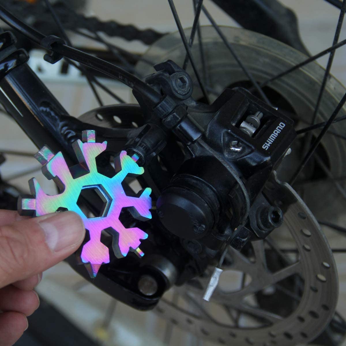 Sikunuo | Snowflake - MultiTool 18-in-1 Stainless Steel Portable for Outdoor Adventures