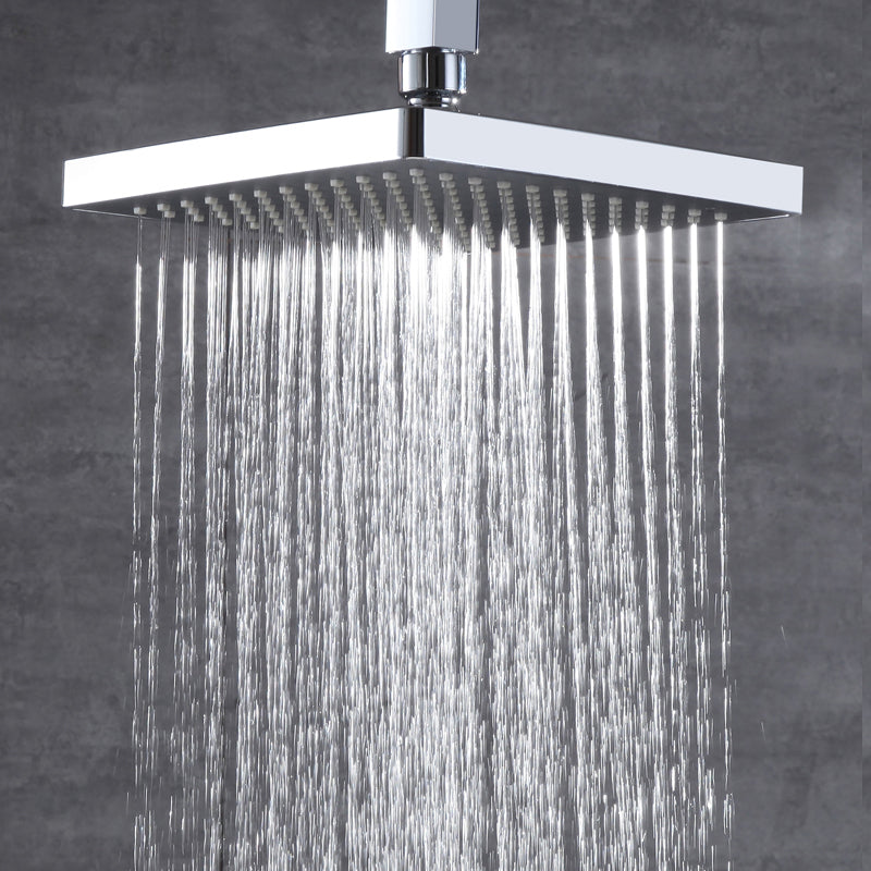 Sikunuo | Traditional Metal Fixed Shower Head Ceiling Mounted Square Fixed Shower Head