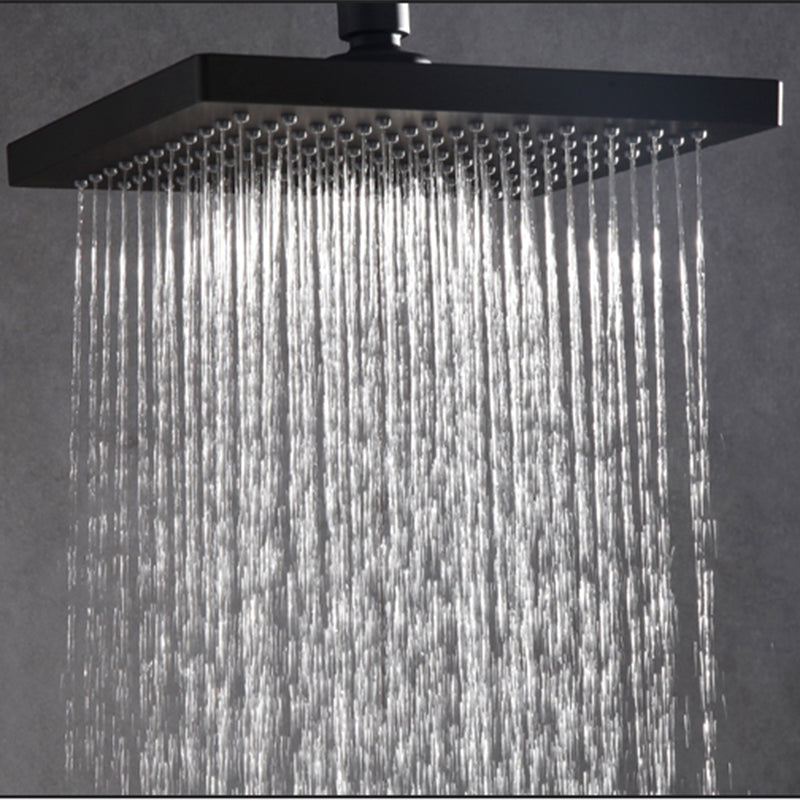 Sikunuo | Traditional Metal Fixed Shower Head Ceiling Mounted Square Fixed Shower Head