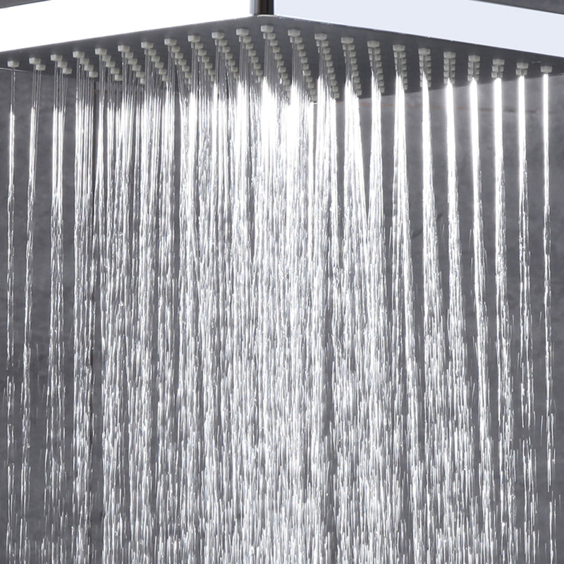 Sikunuo | Traditional Metal Fixed Shower Head Ceiling Mounted Square Fixed Shower Head