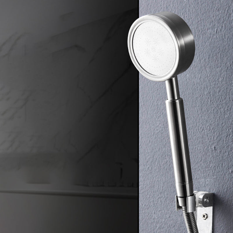 Sikunuo | Round Shape Handheld Showerhead Traditional Metal Wall Mounted Handheld Shower
