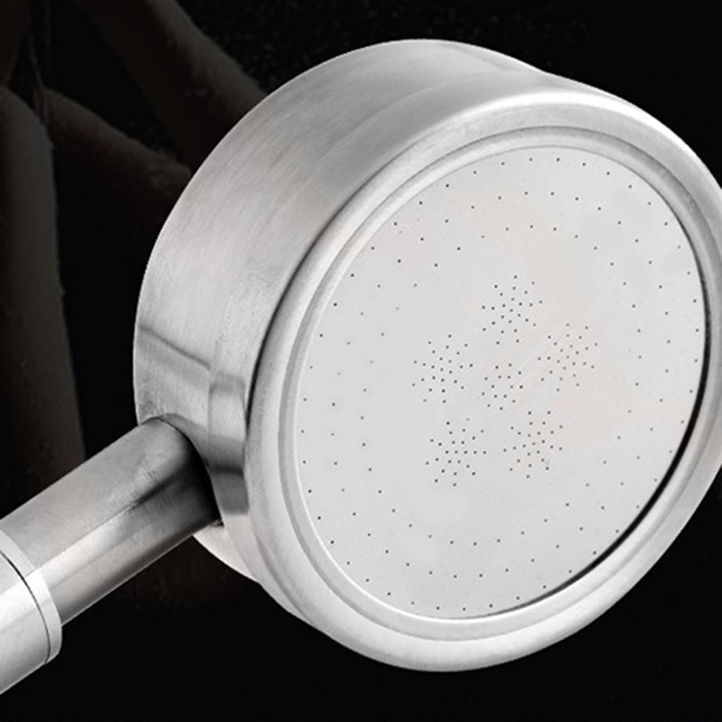 Sikunuo | Round Shape Handheld Showerhead Traditional Metal Wall Mounted Handheld Shower
