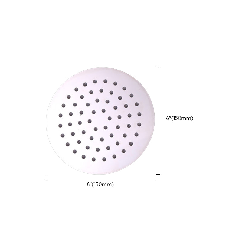 Sikunuo | Metal Fixed Shower Head Modern Bathroom Ceiling Mount Shower Head