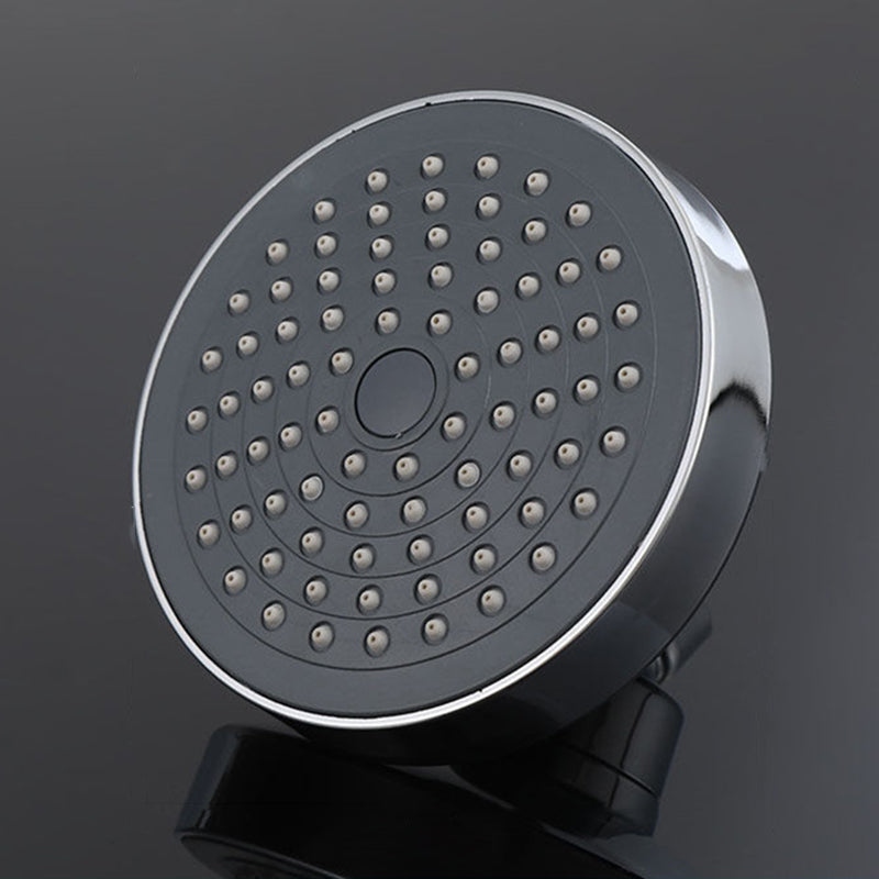 Sikunuo | Round Fixed Shower Head Traditional Style Metal 5-Inch Fixed Shower Head