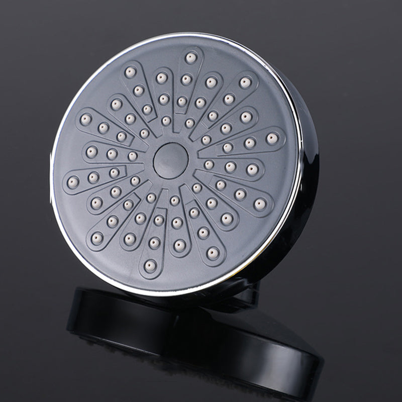 Sikunuo | Round Fixed Shower Head Traditional Style Metal 5-Inch Fixed Shower Head