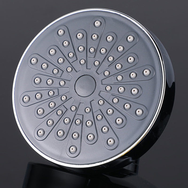 Sikunuo | Round Fixed Shower Head Traditional Style Metal 5-Inch Fixed Shower Head