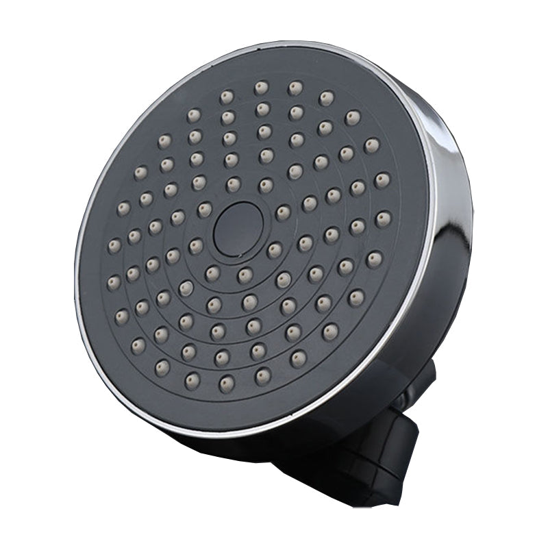 Sikunuo | Round Fixed Shower Head Traditional Style Metal 5-Inch Fixed Shower Head