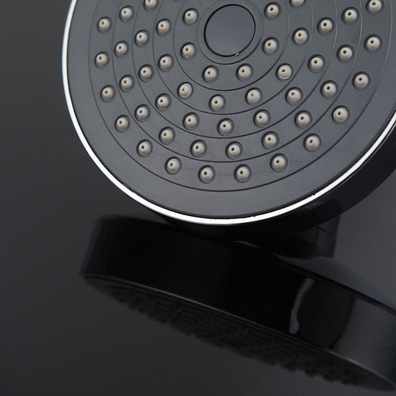 Sikunuo | Round Fixed Shower Head Traditional Style Metal 5-Inch Fixed Shower Head