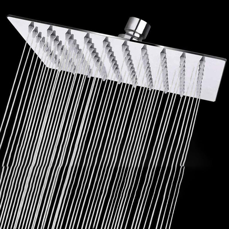 Sikunuo | Traditional Dual Showerhead Square Wall-Mounted Dual Shower