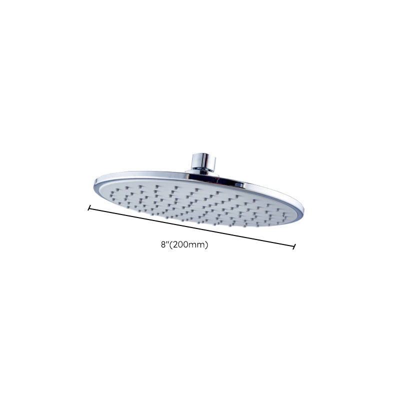 Sikunuo | Wall Mounted Fixed Shower Head Modern Style Metal Shower Head