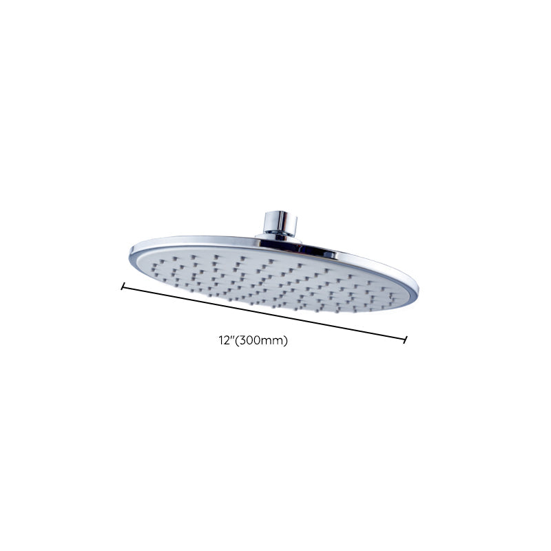 Sikunuo | Wall Mounted Fixed Shower Head Modern Style Metal Shower Head