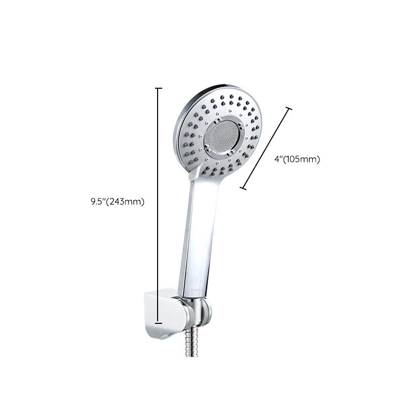 Sikunuo | Modern Style Round Handheld Shower Bathroom Metal Wall-Mounted Hand Shower