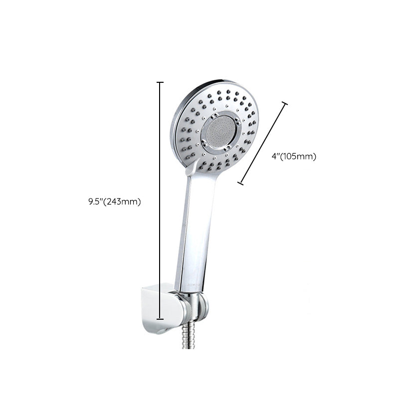 Sikunuo | Modern Style Round Handheld Shower Bathroom Metal Wall-Mounted Hand Shower
