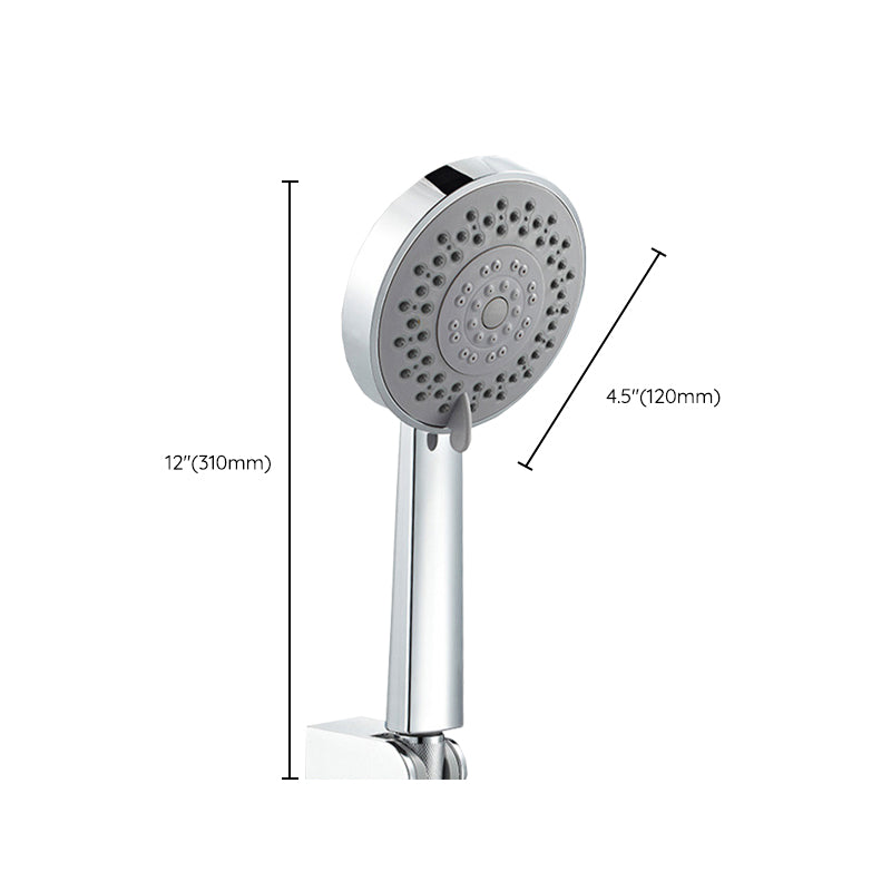 Sikunuo | Modern Style Round Handheld Shower Bathroom Metal Wall-Mounted Hand Shower