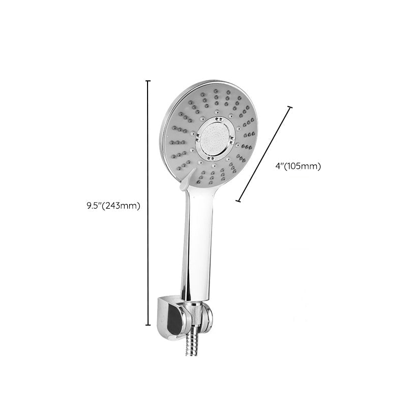 Sikunuo | Modern Style Round Handheld Shower Bathroom Metal Wall-Mounted Hand Shower