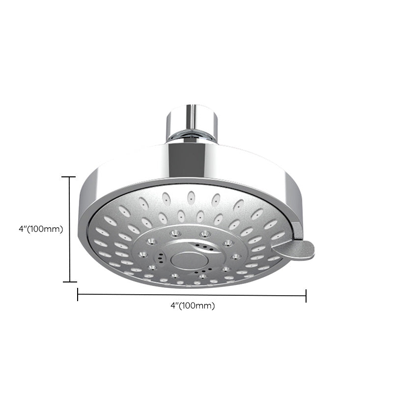 Sikunuo | Wall-mounted Metal Shower Head Modern Round Shower Head Fixed Shower Head