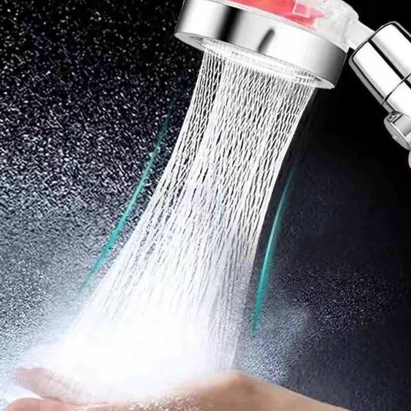 Sikunuo | Plastic Hand Shower Standard Round Spray Nozzle with Swivel Attachment