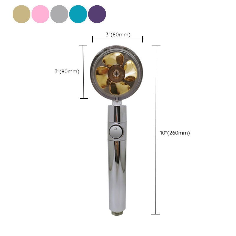 Sikunuo | Plastic Hand Shower Standard Round Spray Nozzle with Swivel Attachment