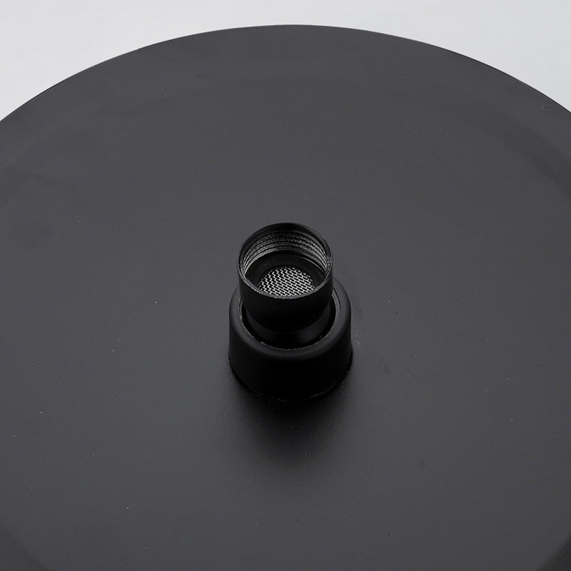 Sikunuo | Contemporary Style Shower Head Plastic Fixed Shower Head in Round and Square Shape