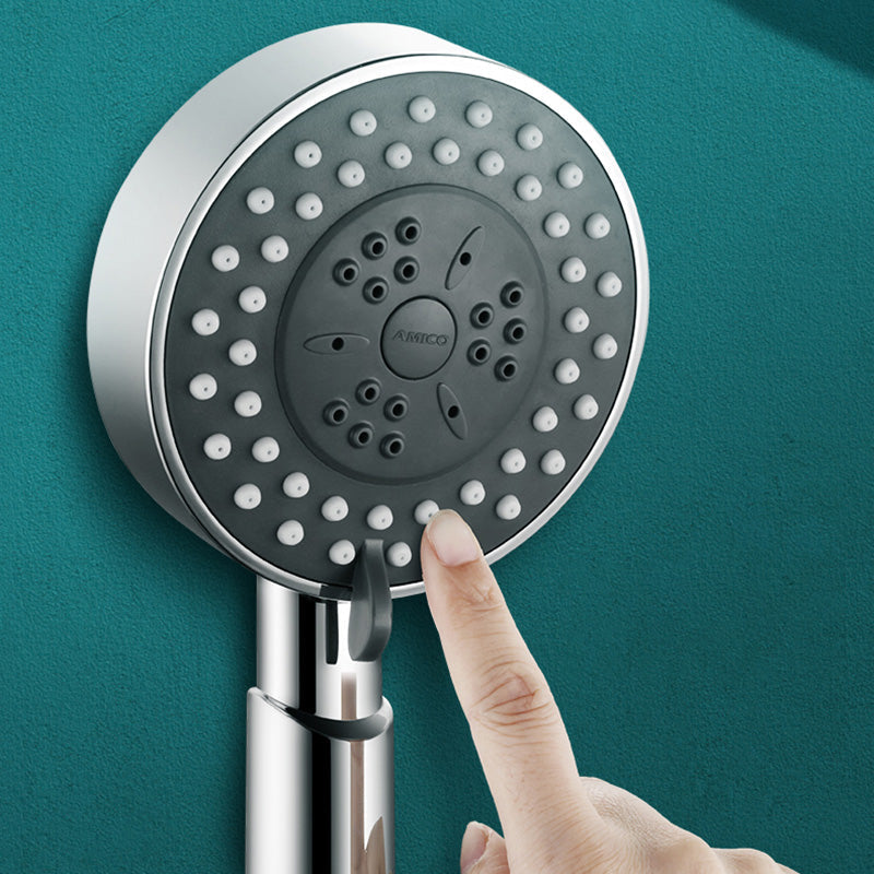 Sikunuo | Contemporary Showerhead Combination Metal Round Handheld Showerhead