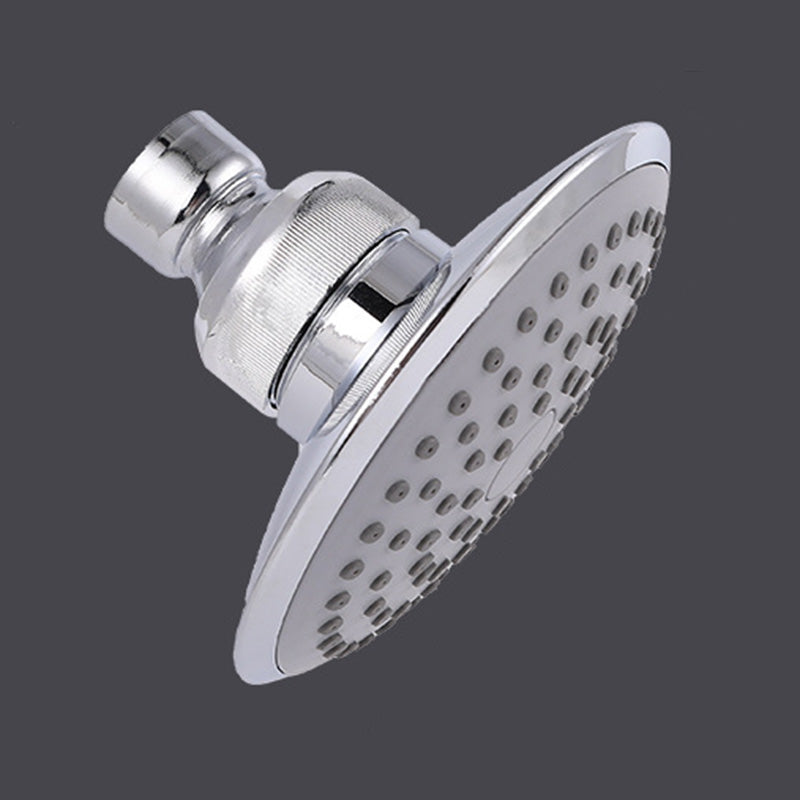 Sikunuo | Round Shape Shower Head Modern Swiveling Wall Mounted Fixed Shower Head