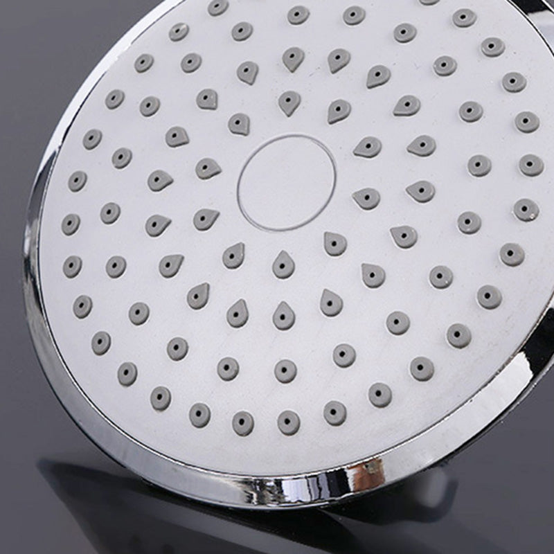 Sikunuo | Round Shape Shower Head Modern Swiveling Wall Mounted Fixed Shower Head