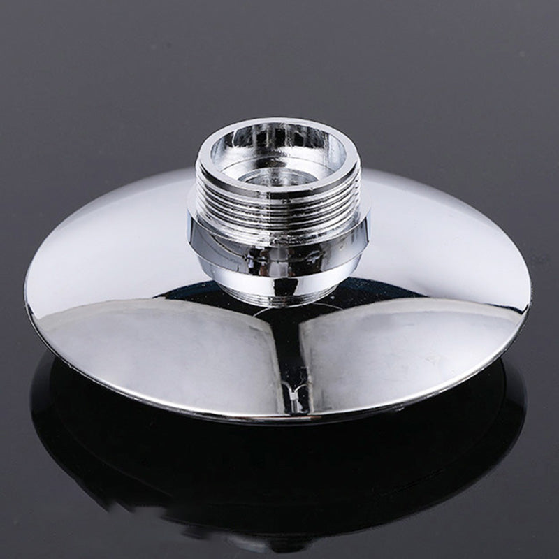 Sikunuo | Round Shape Shower Head Modern Swiveling Wall Mounted Fixed Shower Head