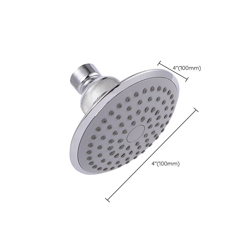 Sikunuo | Round Shape Shower Head Modern Swiveling Wall Mounted Fixed Shower Head