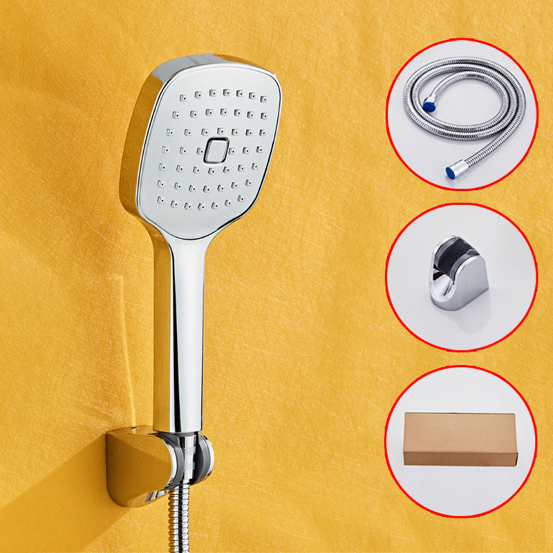 Sikunuo | Square Handheld Shower Head Modern Wall Mounted Handheld Shower Head