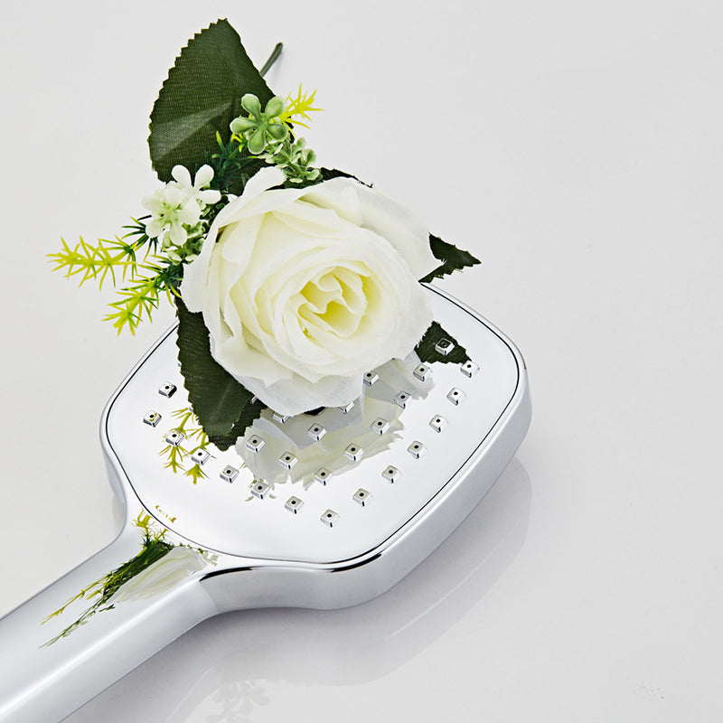 Sikunuo | Square Handheld Shower Head Modern Wall Mounted Handheld Shower Head