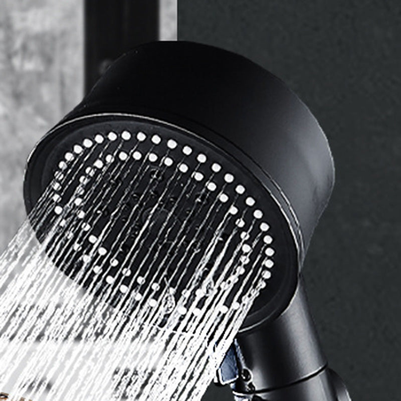 Sikunuo | Plastic Handheld Showerhead Bathroom Adjustable Spray Pattern Showerhead