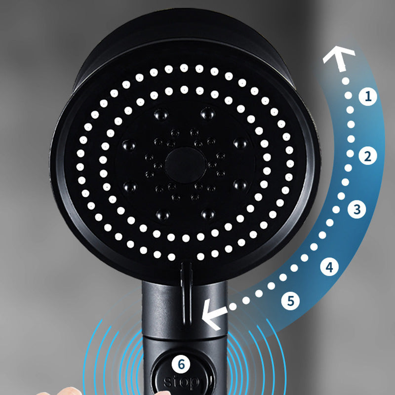 Sikunuo | Plastic Handheld Showerhead Bathroom Adjustable Spray Pattern Showerhead