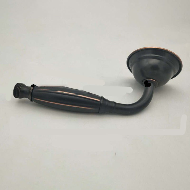 Sikunuo | Traditional Handheld Shower Head with Hose Polished Brass Wall Mounted Shower Head