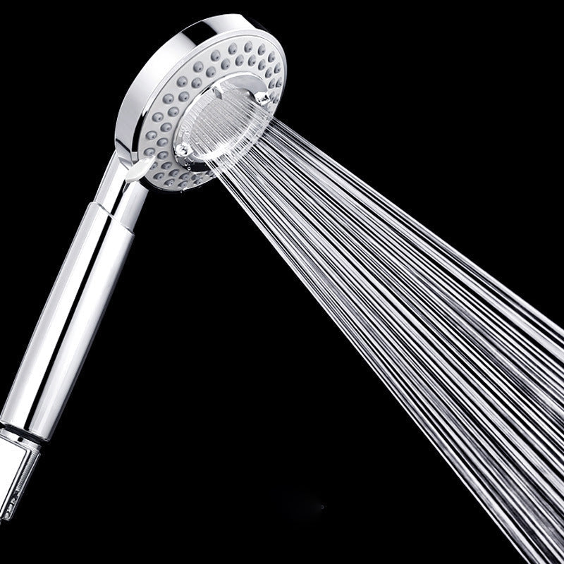 Sikunuo | Silver Hand Shower 3 Jets Stainless Steel Wall-Mounted Shower Head