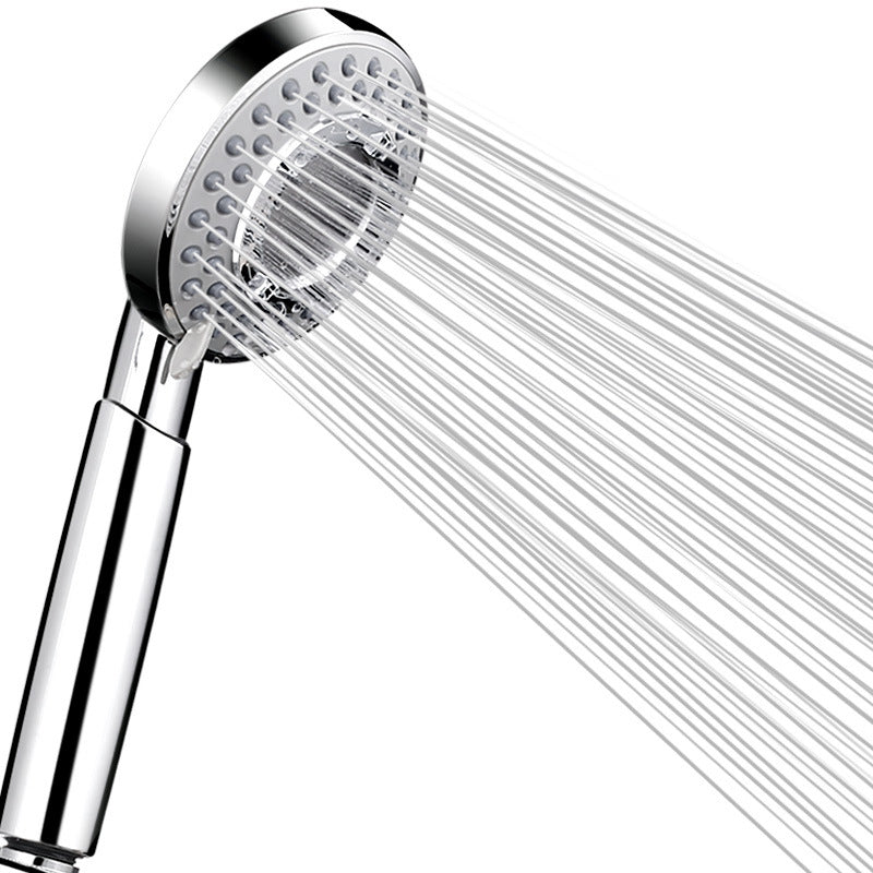 Sikunuo | Silver Hand Shower 3 Jets Stainless Steel Wall-Mounted Shower Head