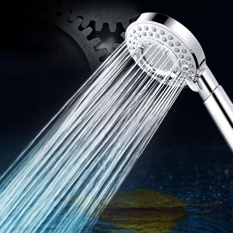 Sikunuo | Silver Hand Shower 3 Jets Stainless Steel Wall-Mounted Shower Head
